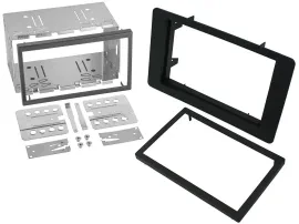 Einbaurahmen Set Doppel DIN Autoradio für Saab 9.5 ab 2005-2011