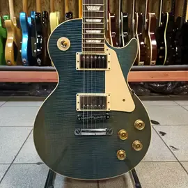 Электрогитара Gibson Les Paul Traditional 120th Anniversary HH Ocean Blue Case USA 2014