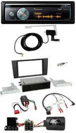 Pioneer Bluetooth DAB Lenkrad USB CD Autoradio für Audi A4 B5 1999-2001 BOSE Vol