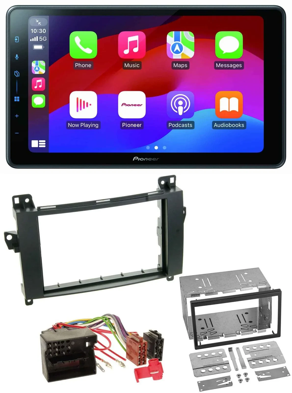 Pioneer Bluetooth 2DIN USB MP3 DAB Autoradio für Mercedes A-Klasse W169 C169