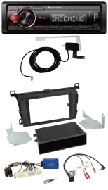 Автомагнитола Pioneer для Toyota RAV4 (с 2013), USB, DAB, Bluetooth, управление с руля