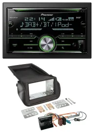 Автомагнитола для Citroen Nemo/Peugeot Bipper Pioneer 2DIN, CD, USB, Bluetooth, DAB, MP3