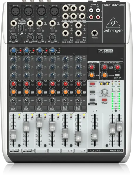 Аналоговый микшер Behringer Xenyx Q1204USB