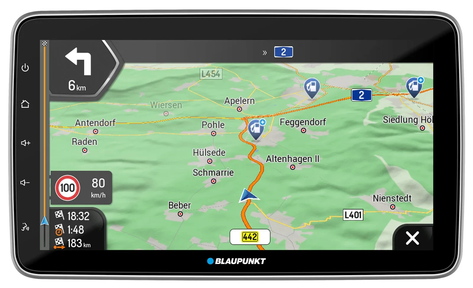 Blaupunkt Hamburg 948 DAB Navigation Touchscreen Bluetooth USB CarPlay TMC