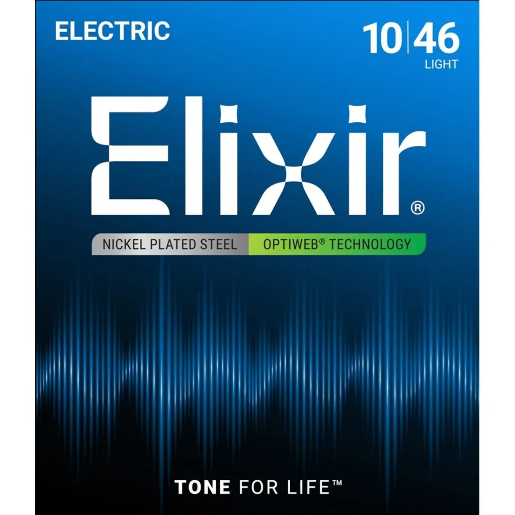 Струны для электрогитары Elixir 19052 Optiweb 10-46