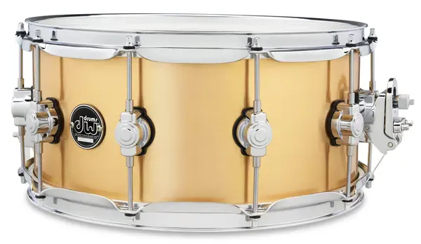 Малый барабан DW Performance Brass 14x6.5 Polished