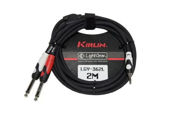 Коммутационный кабель Kirlin LGY-362L 2M BK 2 м