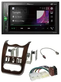 Pioneer 2DIN MP3 DAB USB Bluetooth Autoradio für Dacia Logan Duster Sandero ab 1
