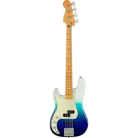 Бас-гитара Fender Player Plus Maple FB Left-Handed Precision Bass Belair Blue