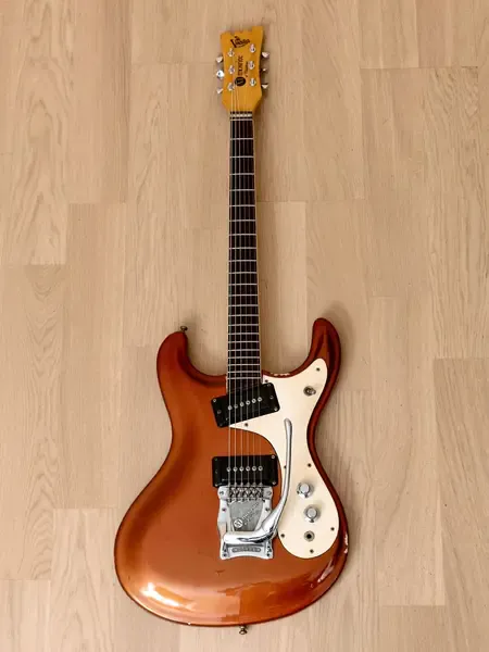 Электрогитара Mosrite Ventures Model SS Candy Apple Red w/case USA 1965