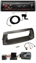 Автомагнитола для Fiat Punto 1999–2005 Pioneer 1 DIN USB DAB MP3 с поддержкой управления на руле