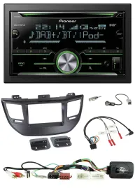 Pioneer Bluetooth Lenkrad DAB 2DIN USB CD Autoradio für Hyundai Tucson 15-20 sch