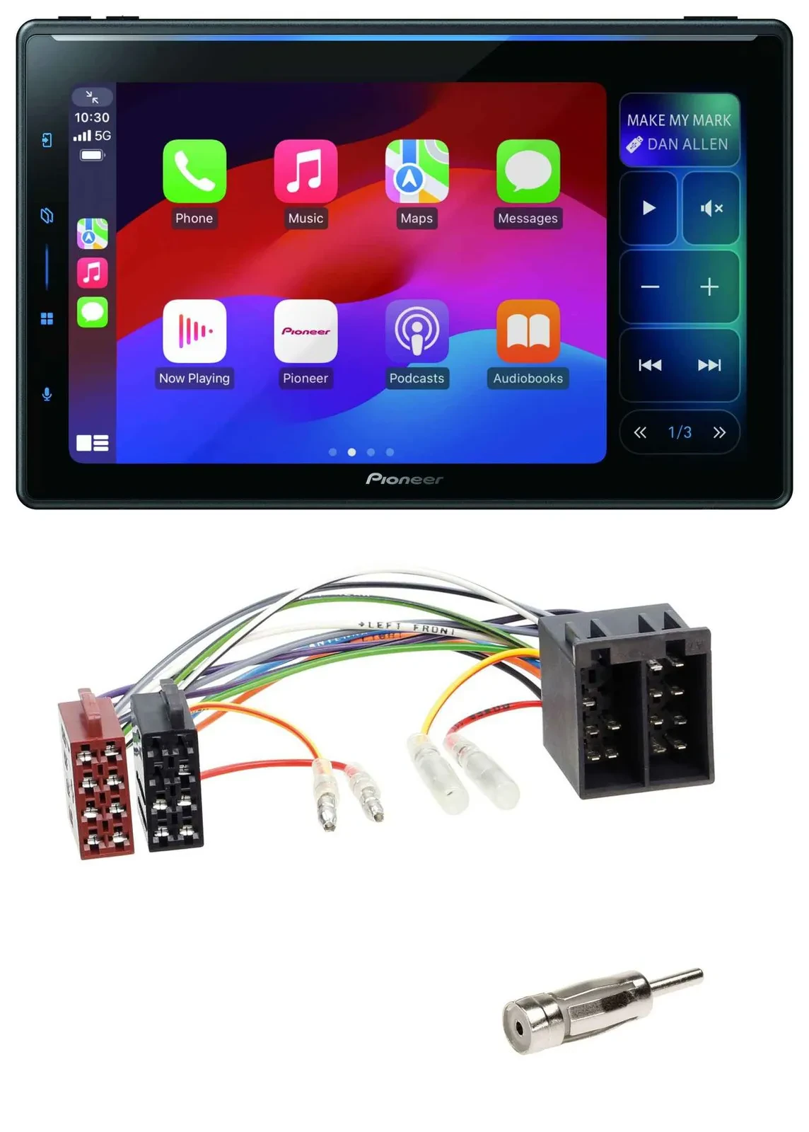 Pioneer Bluetooth DAB MP3 USB Autoradio für Porsche Boxster (1996-2004)