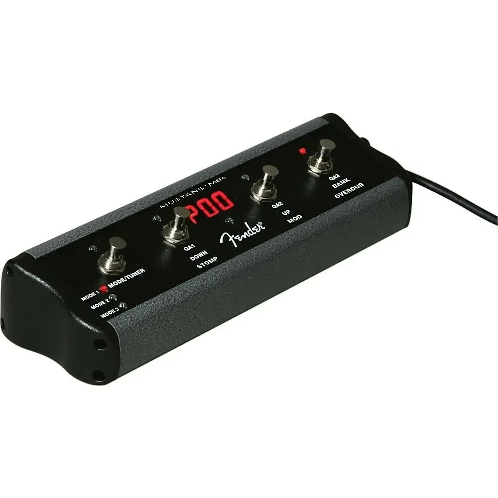 Футсвич Fender 4-Button Footswitch for Mustang Amps Black
