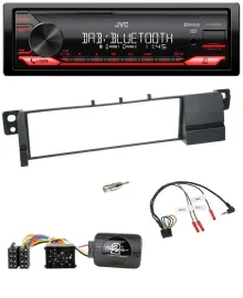 JVC Bluetooth USB DAB Lenkrad Autoradio für BMW 3er E46 (98-07)