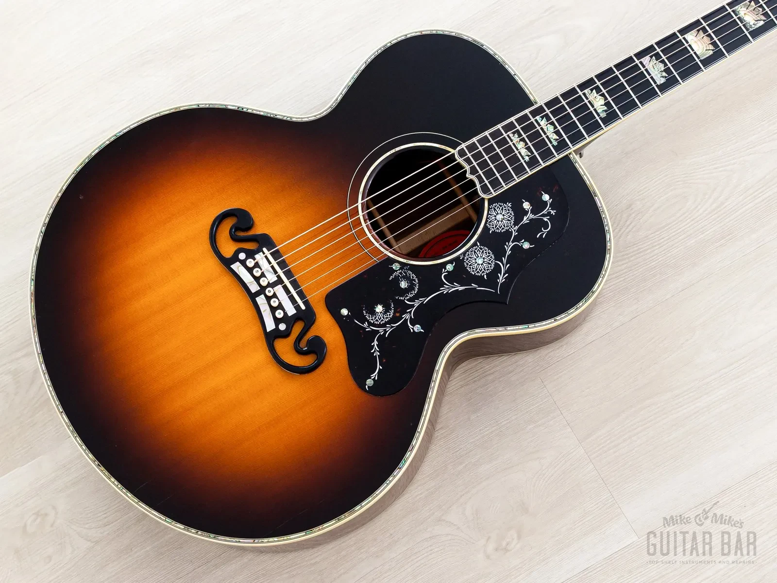 1995 Gibson J-200 Deluxe Limited Run Jumbo, Rosewood Back + Sides w/ Case