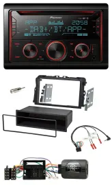Pioneer 2DIN DAB Lenkrad Bluetooth USB CD Autoradio für Opel Vivaro 2011-2015