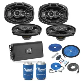 Пассивная акустическая система Kicker DSC6930 + NVX VADM4 + NVX XK84 (набор, 2 пары)