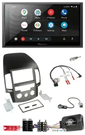 Pioneer USB 2DIN DAB Lenkrad Bluetooth Autoradio für Hyundai i30 ab 2009