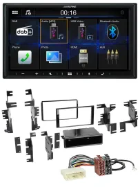 Автомагнитола для Nissan Quest/Rogue/Titan (с 2011) Alpine 2DIN, Bluetooth, MP3, DAB, USB