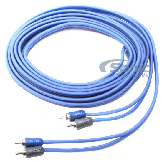 NVX XIN25 16.4 feet (5 meter) 2-Channel Car Stereo RCA Audio Interconnect Cables