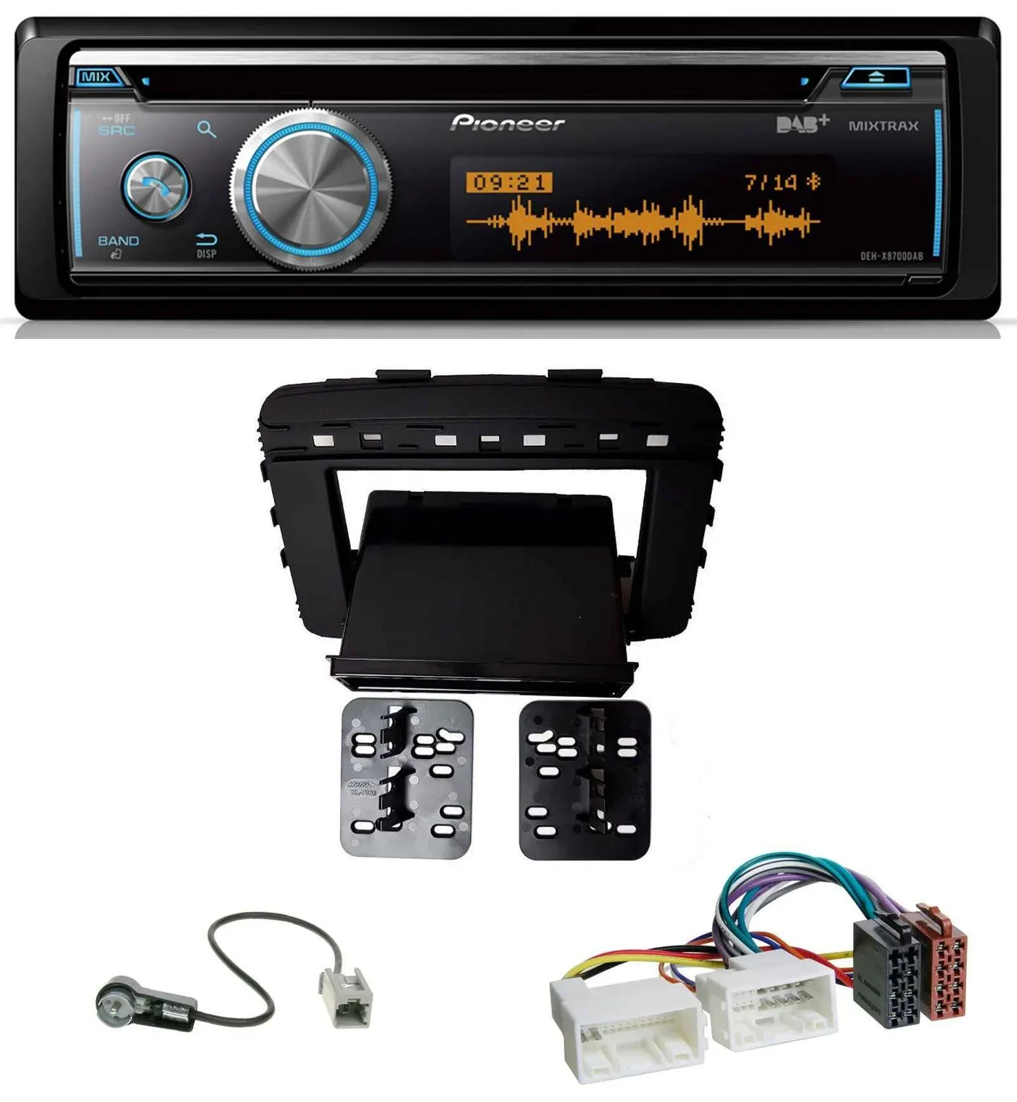 Автомагнитола Pioneer для Kia Sorento (UM, с 03/2015) MP3, DAB, USB, CD, Bluetooth