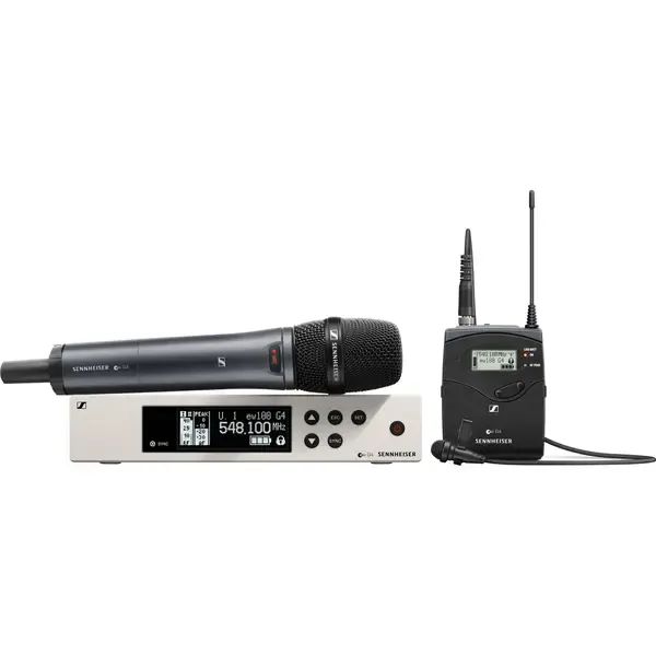 Аналоговая радиосистема с ручным и петличным микрофонами Sennheiser EW 100 G4-ME2/835-S-A