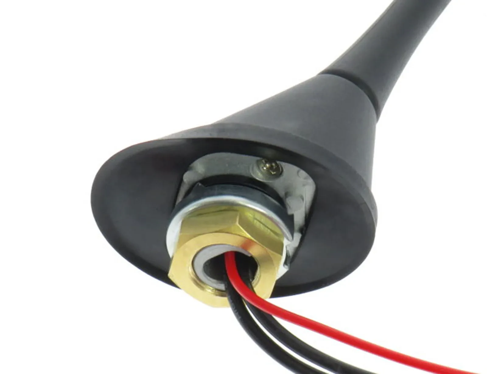 Dietz 12V Antenne aktiv 70 Grad für UKW/DAB+ im 16V Design 5m DIN Stecker SMB Bu