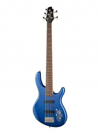 Бас-гитара Cort Action Bass V Plus Blue Metallic