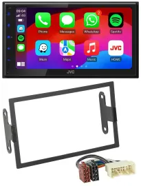 JVC Bluetooth USB MP3 2DIN DAB Autoradio für Nissan Xterra 2000-2004