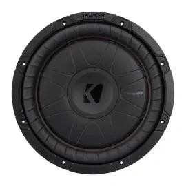 Kicker 52CVT122 12" CompVT Series Single 2-ohm Shallow Subwoofer