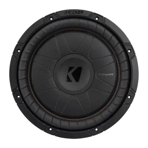 Kicker 52CVT122 12" CompVT Series Single 2-ohm Shallow Subwoofer