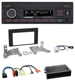 Автомагнитола Blaupunkt для Toyota Aygo AB7 (с 2022) DAB, Bluetooth, USB, матовый чёрный