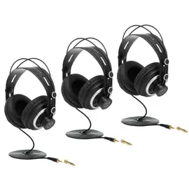 Наушники проводные Turnstile Audio 3 Pack Passenger TAPH300 Studio Monitoring Headphones #TAPH3003X (комплект)