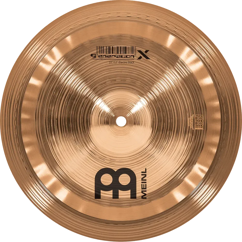 Тарелка барабанная MEINL 10"/12" Generation X Electro Stack