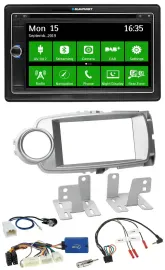 Blaupunkt Bluetooth 2DIN Lenkrad DAB USB TMC Navigation für Toyota Yaris 2011-20