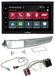Blaupunkt DAB Bluetooth USB MP3 2DIN Autoradio für Alfa Giulietta 05/2010-10/201
