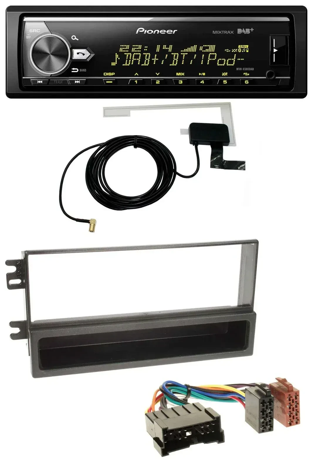 Автомагнитола для Kia Sorento (2002–2006) Pioneer Bluetooth, DAB, USB, MP3