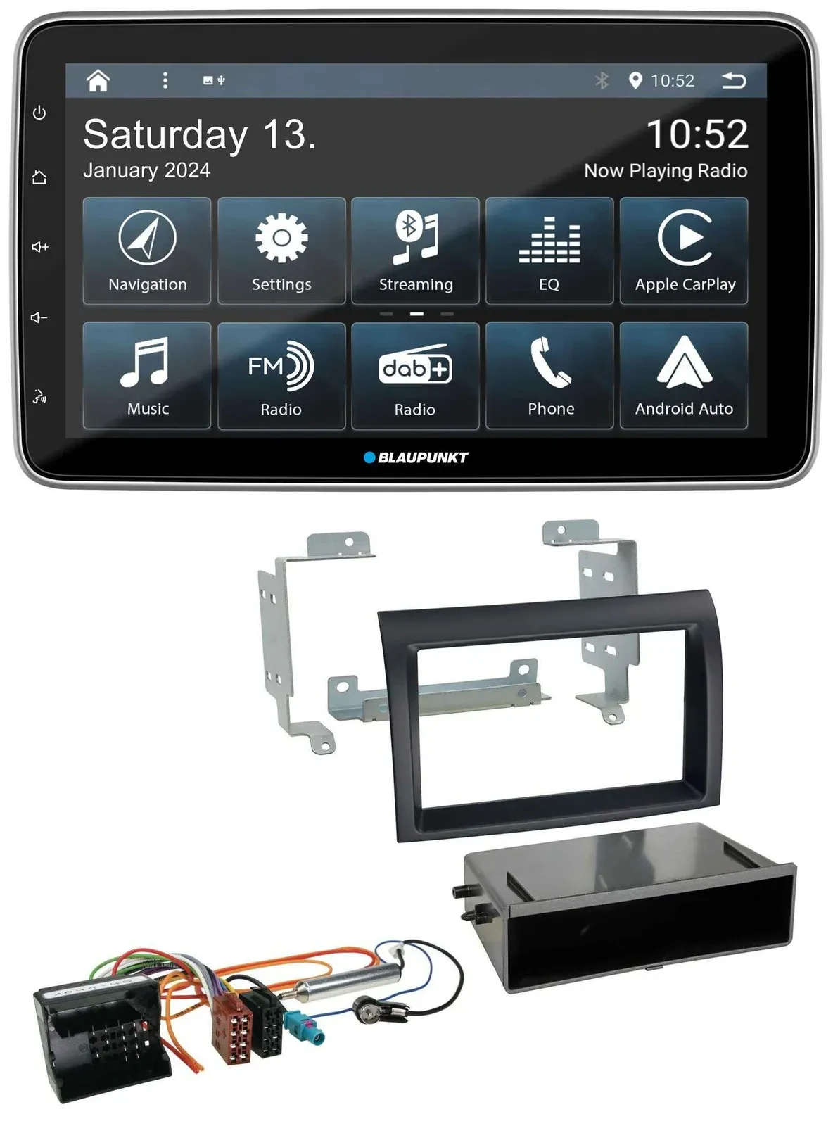 Blaupunkt USB DAB SD MP3 Bluetooth Autoradio für Citroen Jumper Quadlock 06-11 s