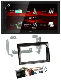 Автомагнитола для Citroen Jumper (2006–2011) JVC 2-DIN, USB, Bluetooth, MP3, DAB