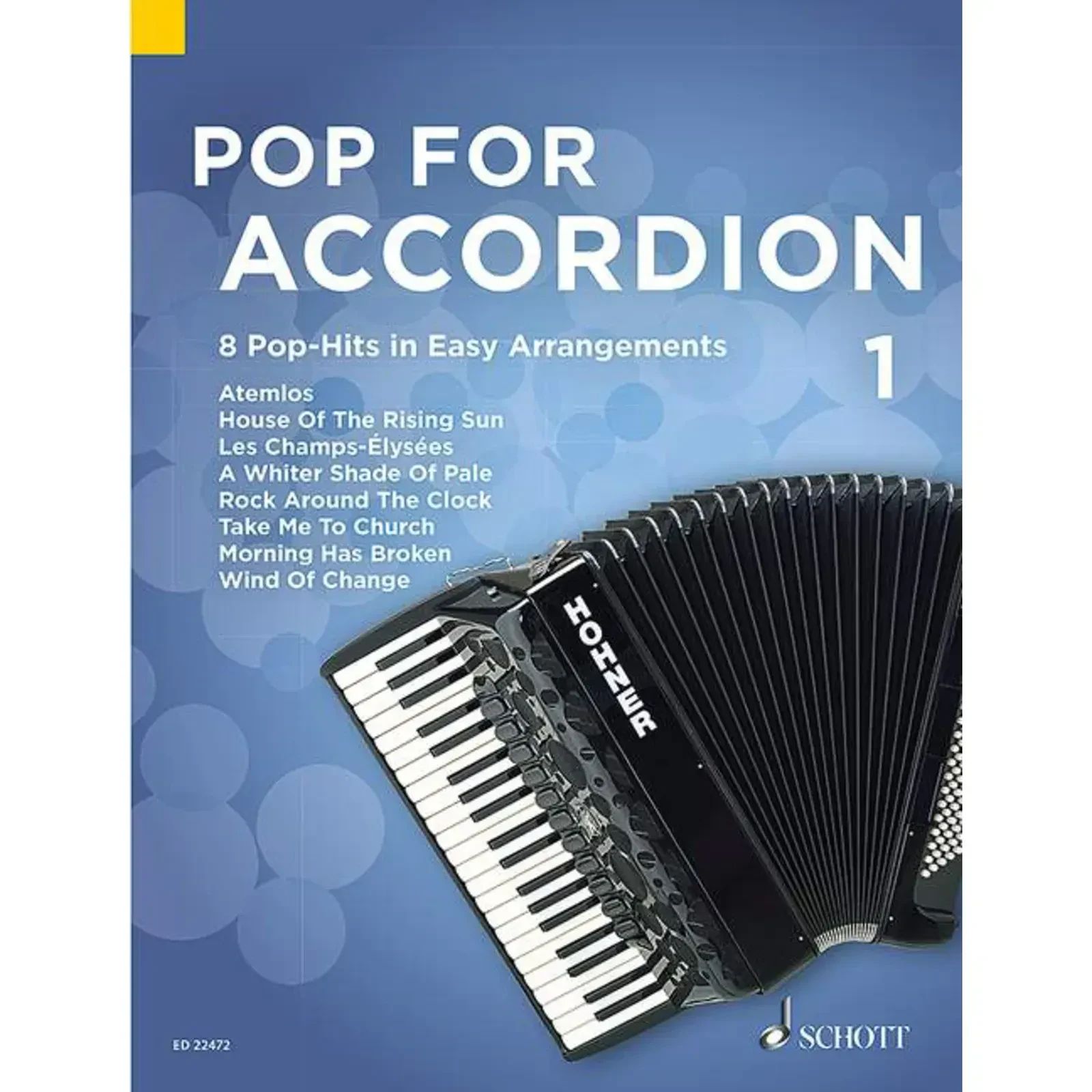 Сборник песен Schott Music Pop For Accordion 1