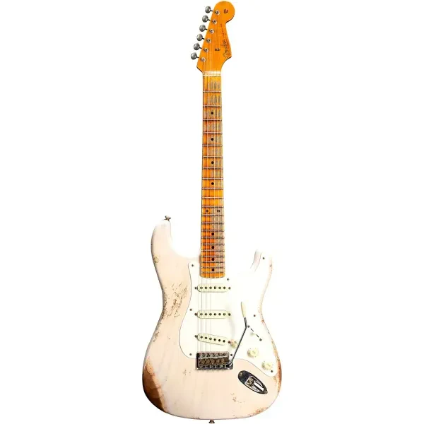 Электрогитара Fender Custom Shop 1957 Stratocaster Heavy Relic Aged White Blonde