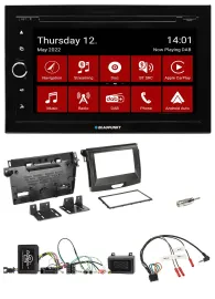 Blaupunkt Lenkrad DVD Bluetooth DAB 2DIN USB Autoradio für Ford Ranger 2AB ab 04