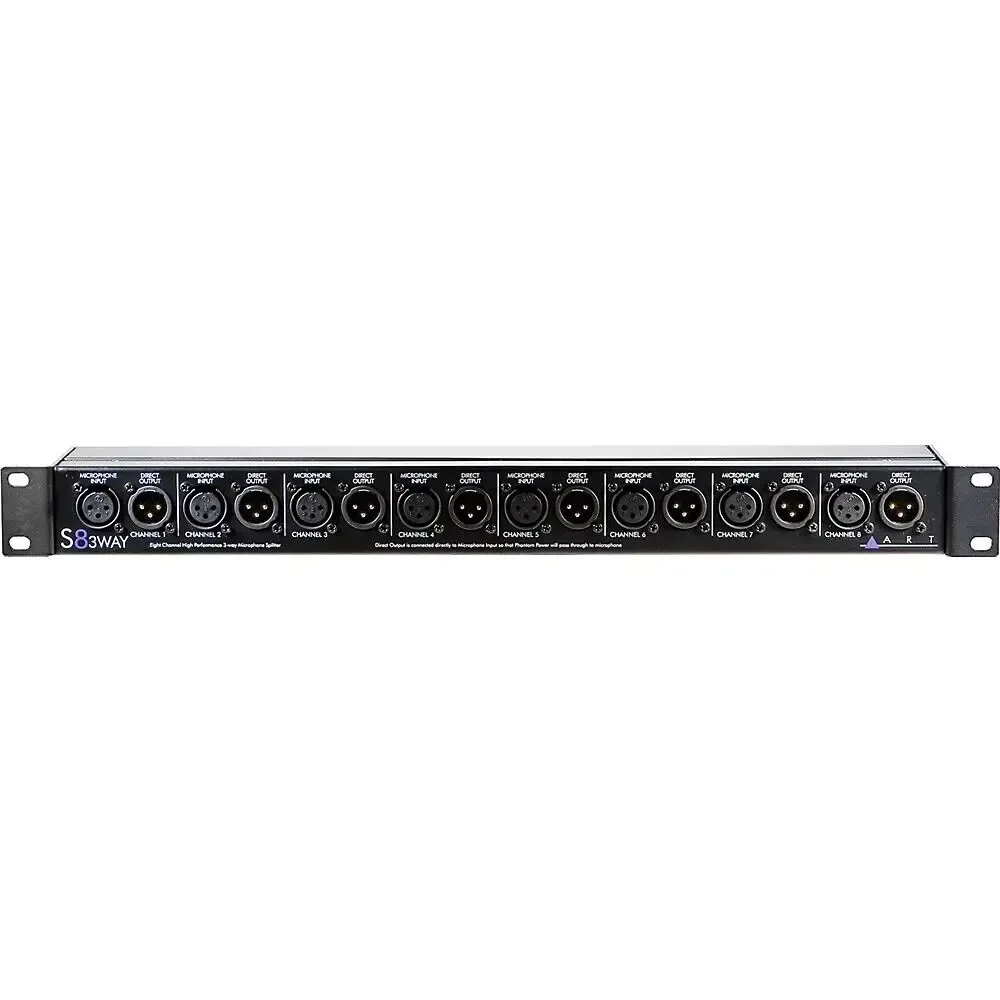 ART S8-3Way Eight-Channel Three-Way Mic Splitter