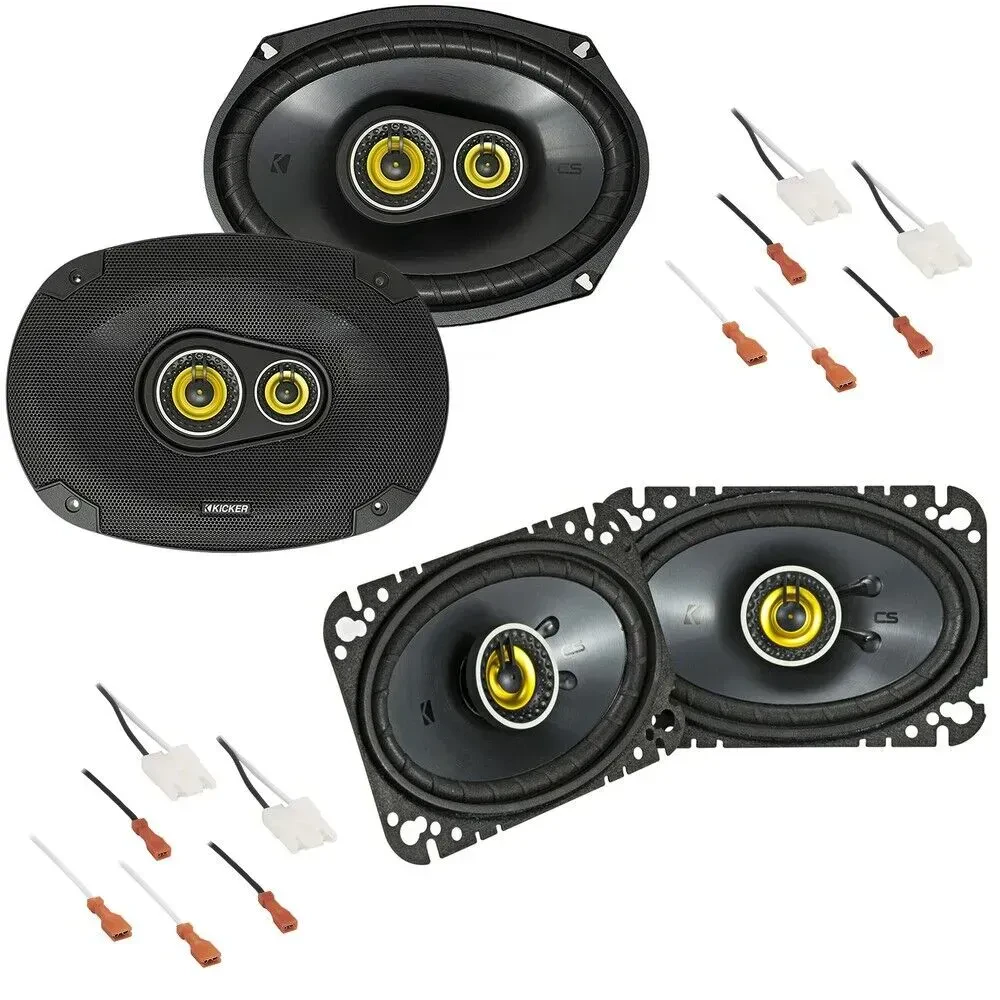 Динамики для Chevy Camaro 1982–1992 Kicker Factory OEM Speaker Upgrade Package (набор)