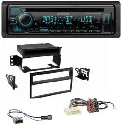 Автомагнитола Kenwood Bluetooth DAB CD MP3 USB для Nissan Tiida/Versa C11 (2007–2011)