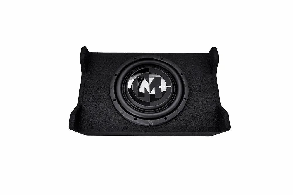 Memphis PRXSE10S2 250W RMS 10” Single 2 Ohms Loaded Enclosure Car Subwoofer
