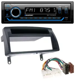 Автомагнитола для Toyota Corolla E12 (2003–2008) Blaupunkt Bluetooth, USB, DAB, MP3 тёмный