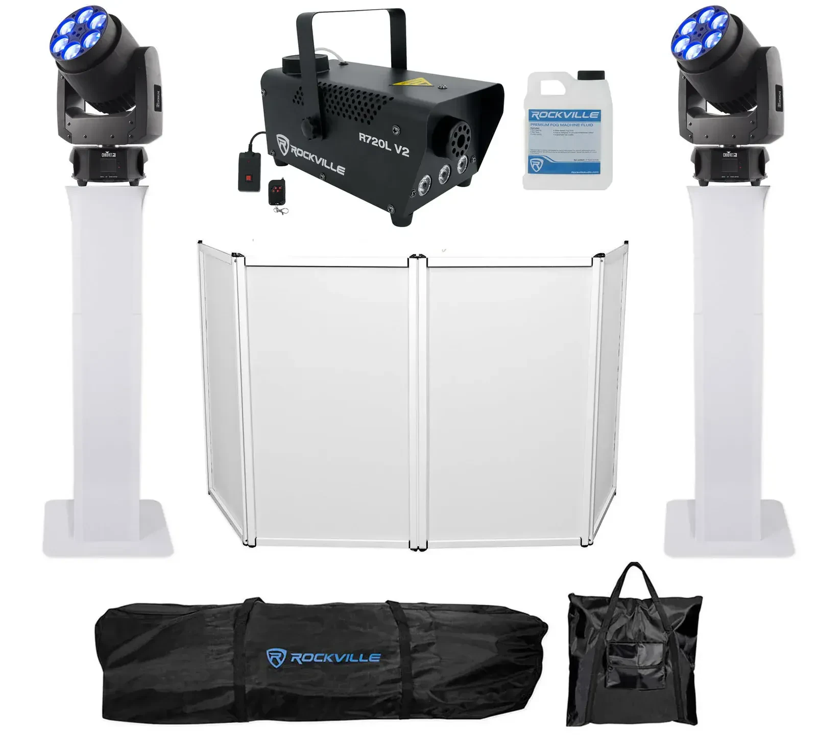 Комплект светового оборудования Chauvet DJ Intimidator Trio + RTP32W + RFAAW PACK