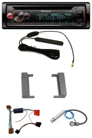 Автомагнитола для Audi A2/A3 8L/A4 B5/TT (1999–2006) Pioneer USB, DAB, MP3, Bluetooth, CD